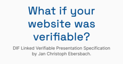 What if your website was verifiable?